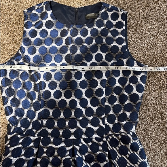 Anonyme Designers Navy Blue/White Dress - Picture 5 of 9